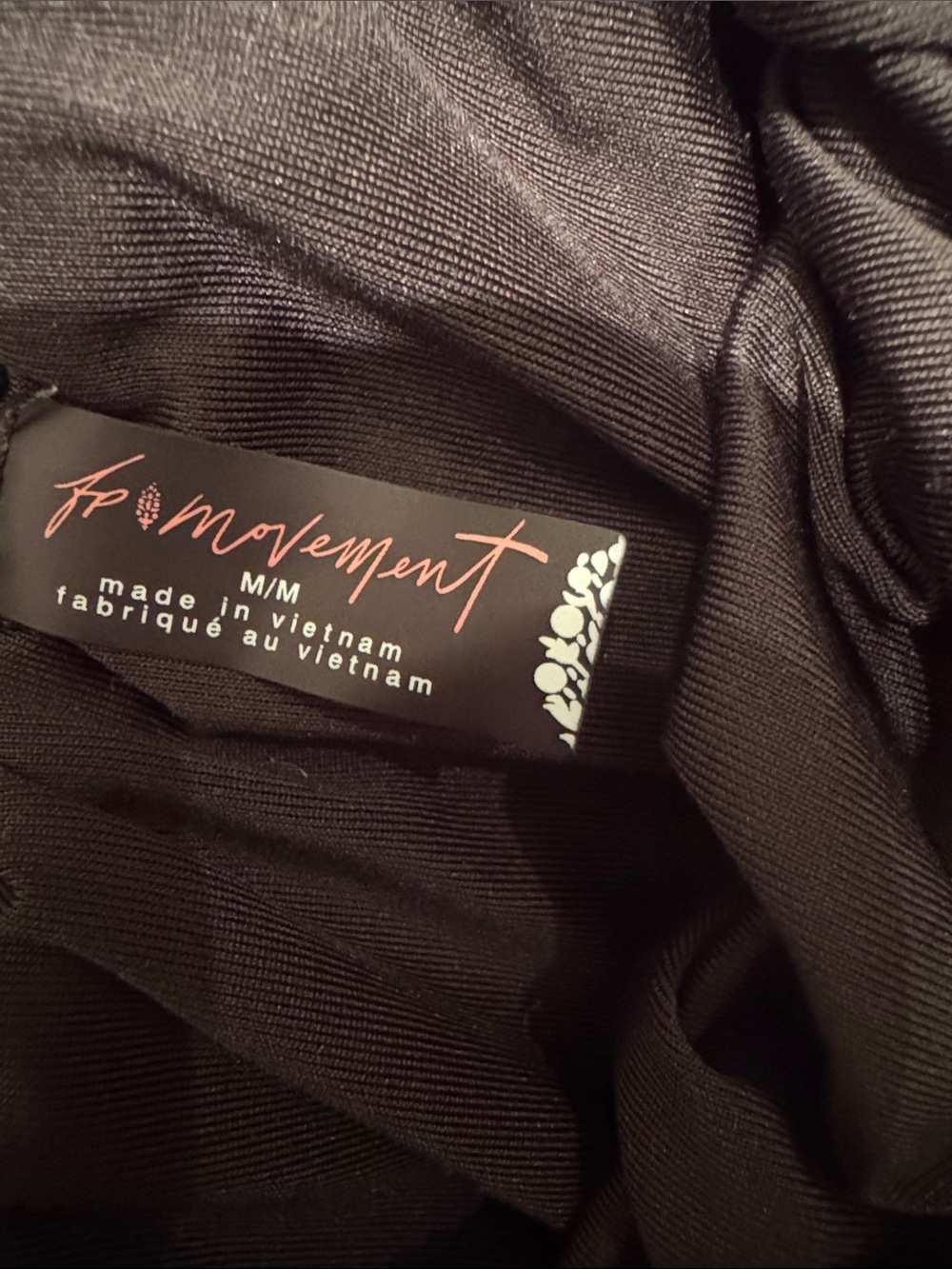 FP Movement Carpe Diem Black Shorts - Picture 3 of 3